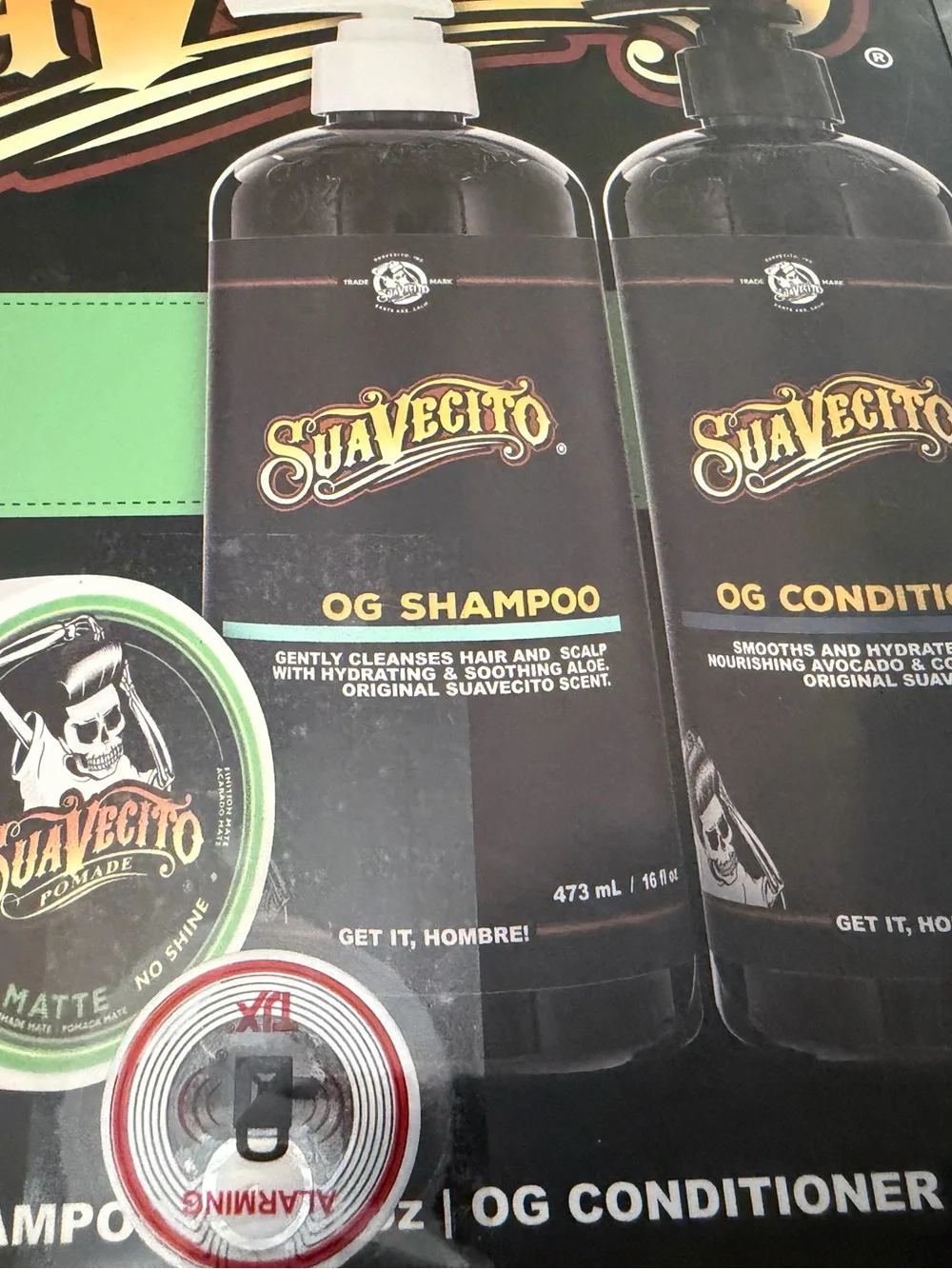 Suavecito gift set suavecito pomade pomade shampoo & conditioner brand new